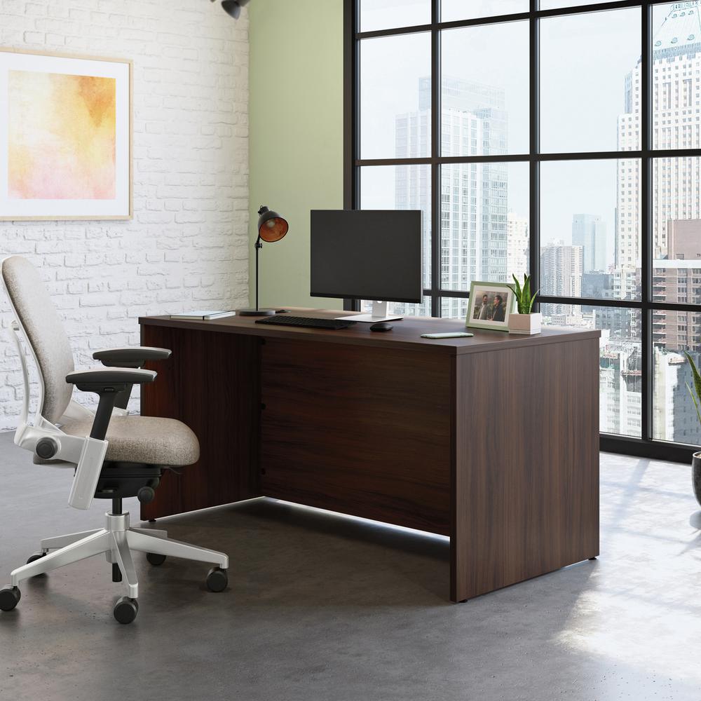 Affirm Commercial Office Desk, Noble Elm finish. Picture 2