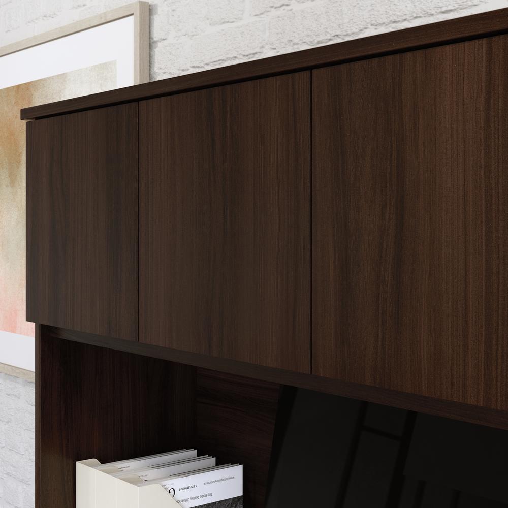 Affirm Commercial Office Hutch, Noble Elm finish. Picture 7