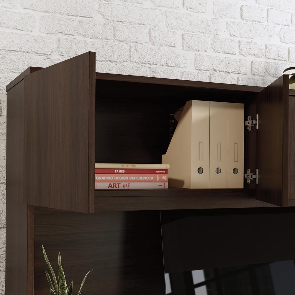 Affirm Commercial Office Hutch, Noble Elm finish. Picture 4