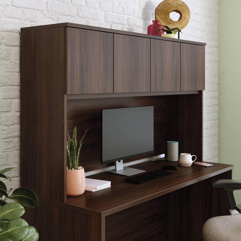 Affirm Commercial Office Hutch, Noble Elm finish. Picture 2