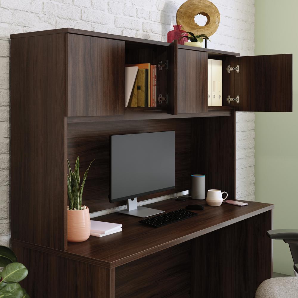 Affirm Commercial Office Hutch, Noble Elm finish. Picture 3