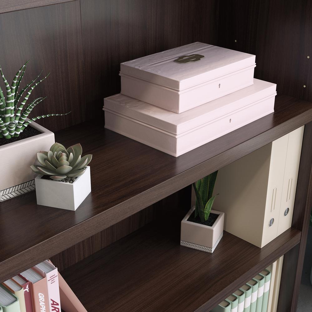Affirm Commercial Office Bookcase, Noble Elm finish. Picture 5