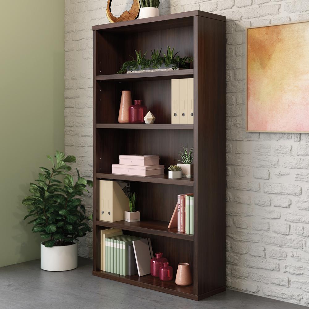Affirm Commercial Office Bookcase, Noble Elm finish. Picture 2