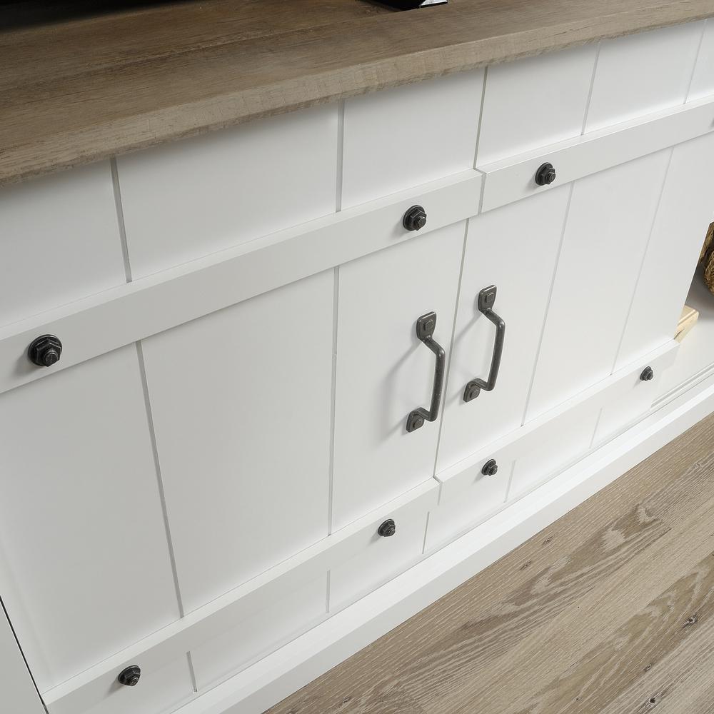 Misc Entertainment Credenza, For TVs up to 70", Soft White finish. Picture 3