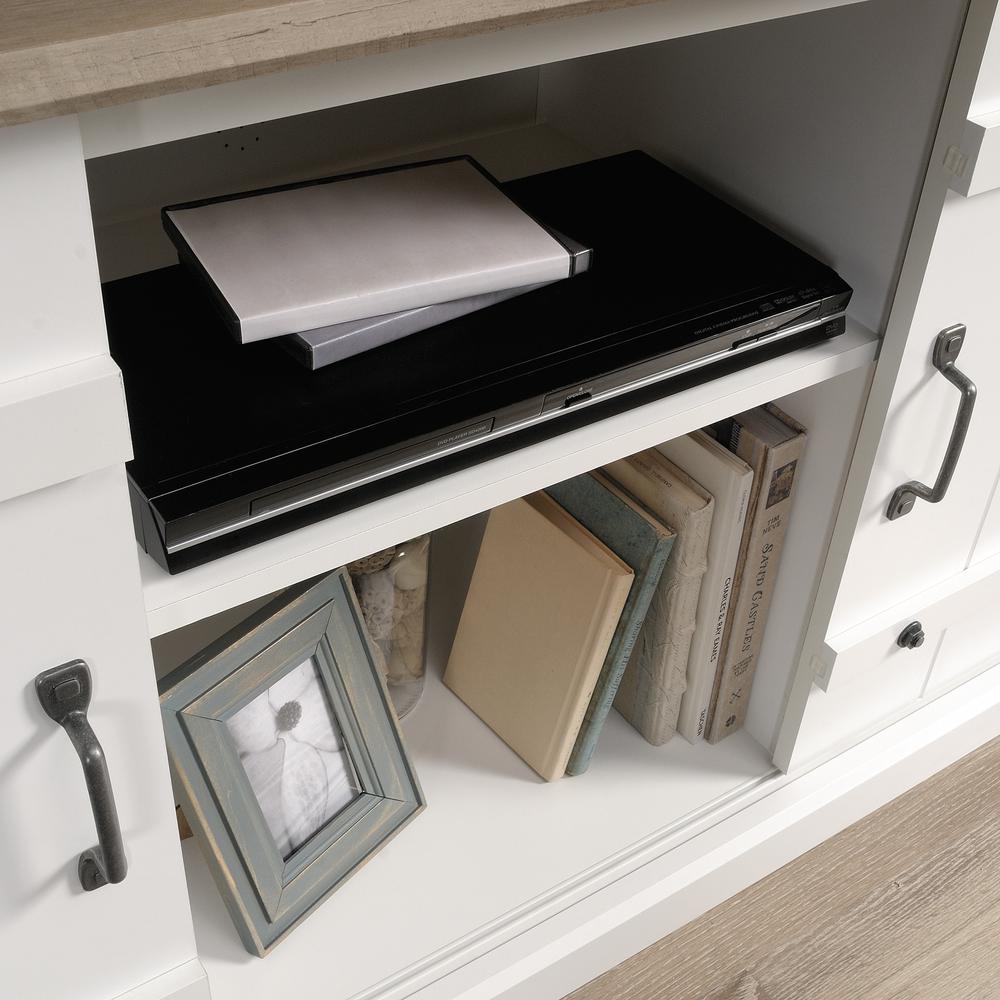 Misc Entertainment Credenza, For TVs up to 70", Soft White finish. Picture 6