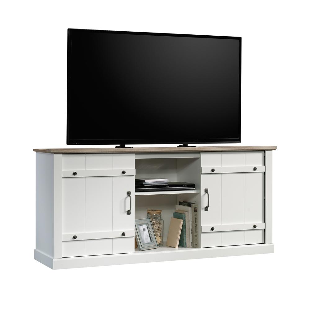 Misc Entertainment Credenza, For TVs up to 70", Soft White finish. Picture 10