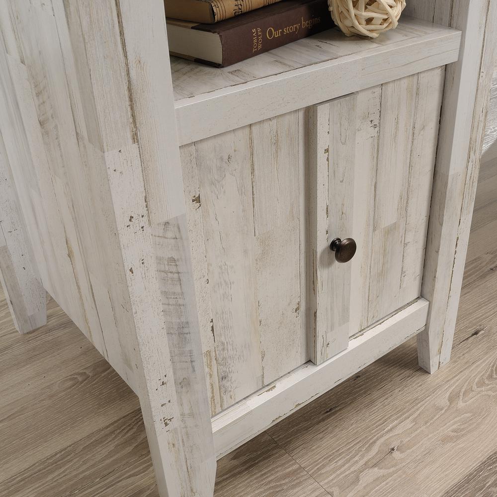 Dakota Pass L Desk, White Plank finish. Picture 7
