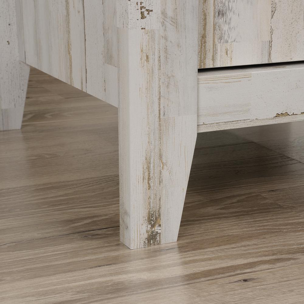 Dakota Pass L Desk, White Plank finish. Picture 11