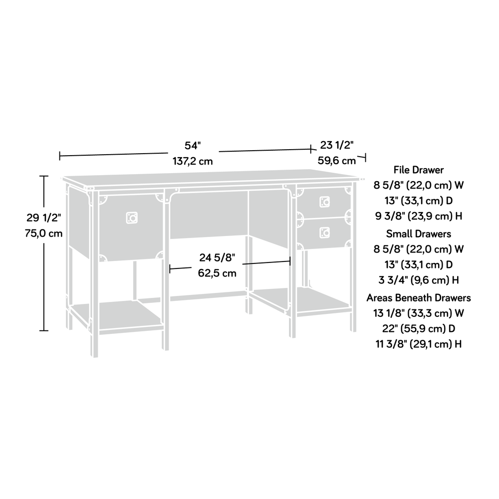 Steel River Double Ped Desk Mm. Picture 5