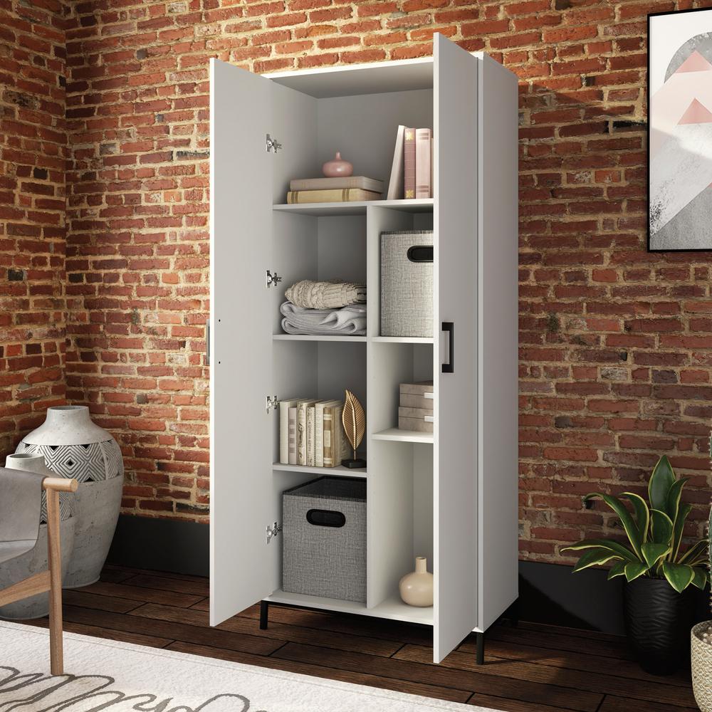 North Avenue Storage Cabinet Wh. Picture 5