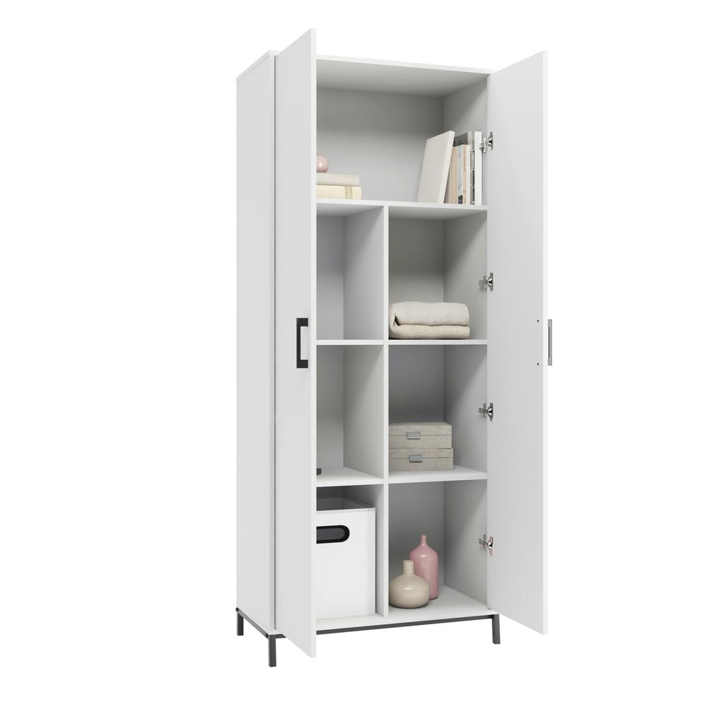 North Avenue Storage Cabinet Wh. Picture 3