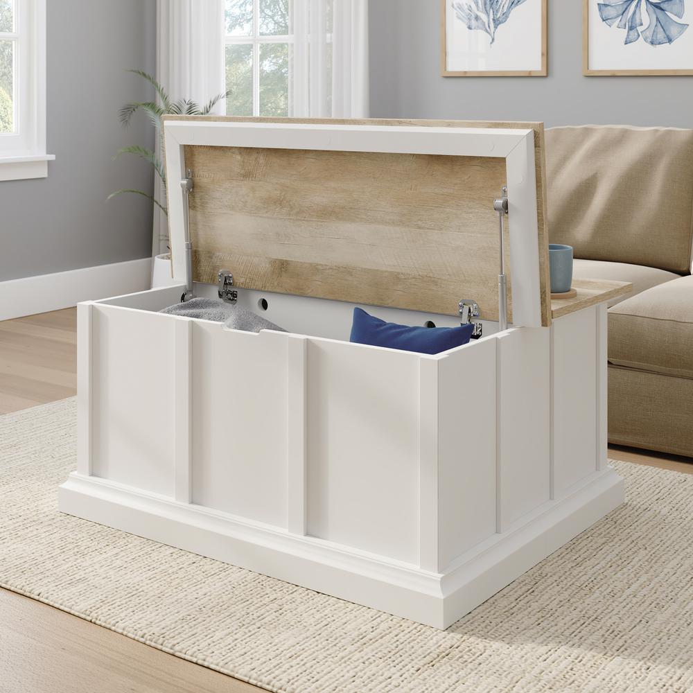 Cottage Road Storage Coffee Table Wh. Picture 5