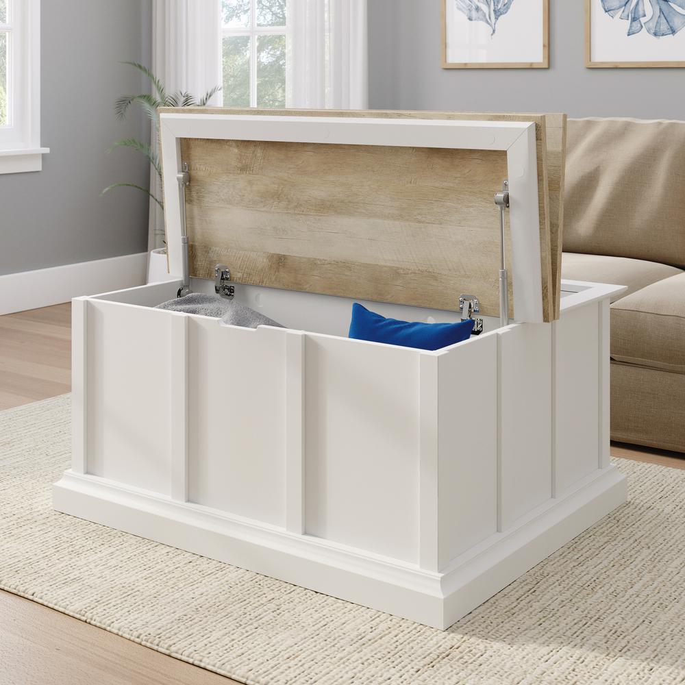 Cottage Road Storage Coffee Table Wh. Picture 6
