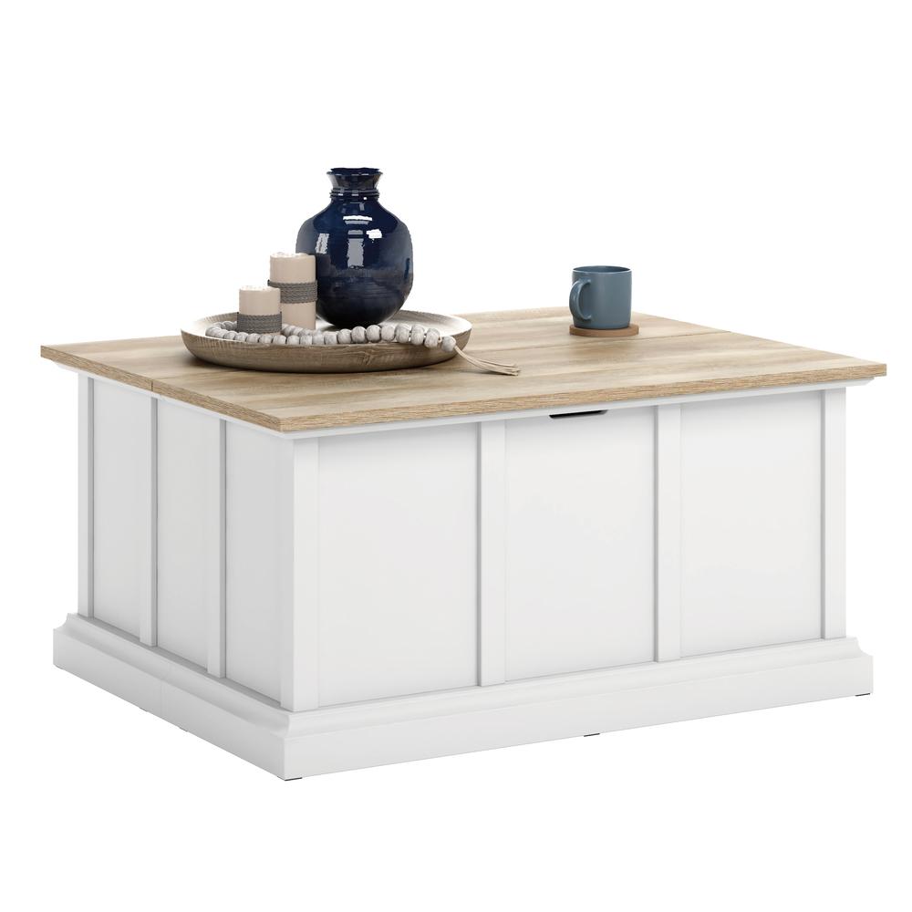 Cottage Road Storage Coffee Table Wh. Picture 2