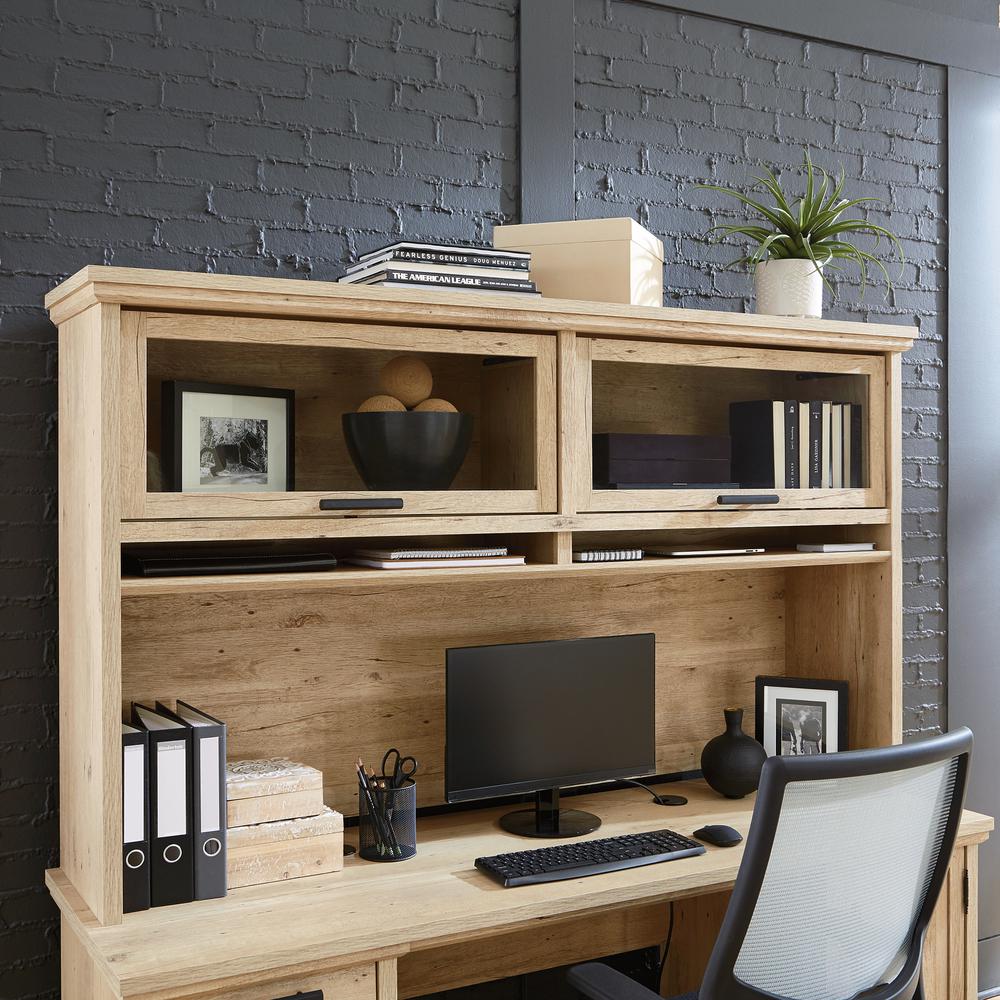 Mason Peak Commercial Office Hutch, Prime Oak finish. Picture 3
