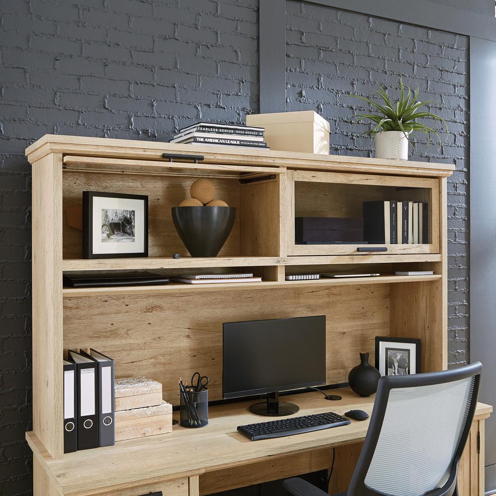 Mason Peak Commercial Office Hutch, Prime Oak finish. Picture 9