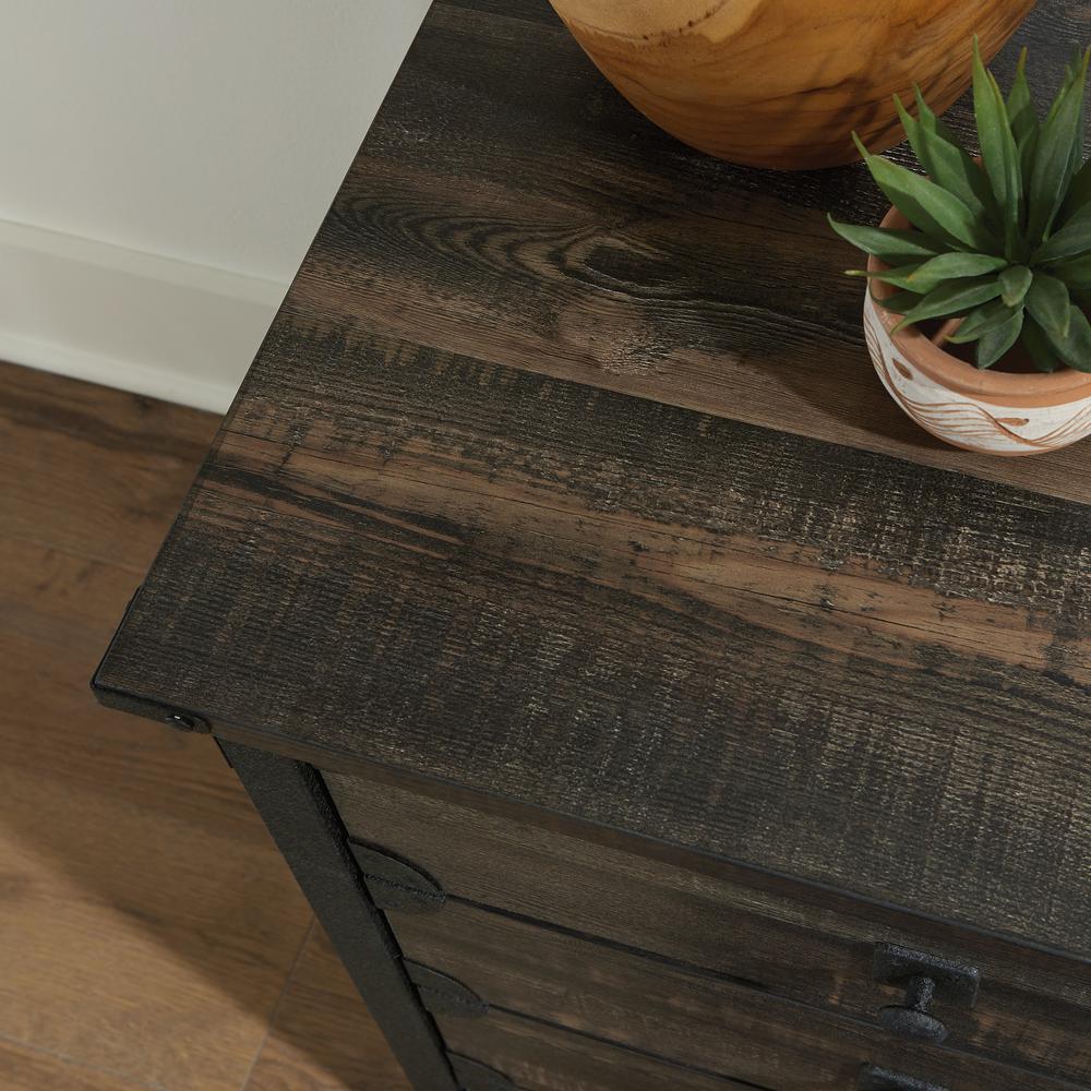 Steel River Sm Credenza Carbon Oak. Picture 10