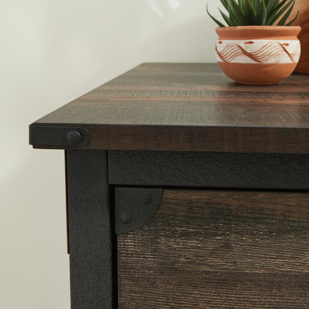 Steel River Sm Credenza Carbon Oak. Picture 11