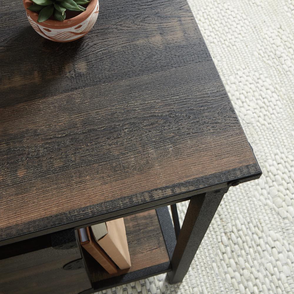 Steel River Computer Desk  Carbon Oak. Picture 15