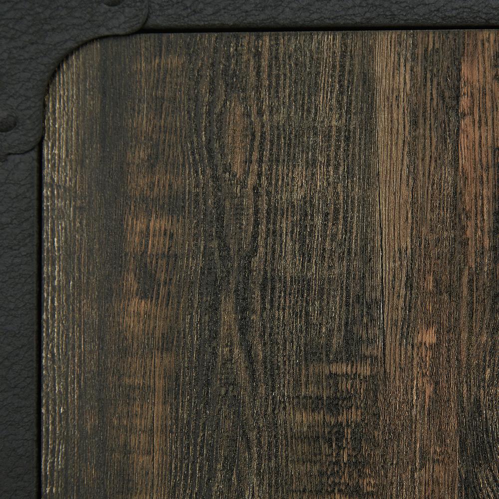 Foundry Road Commercial Office Hutch, Carbon Oak finish. Picture 8