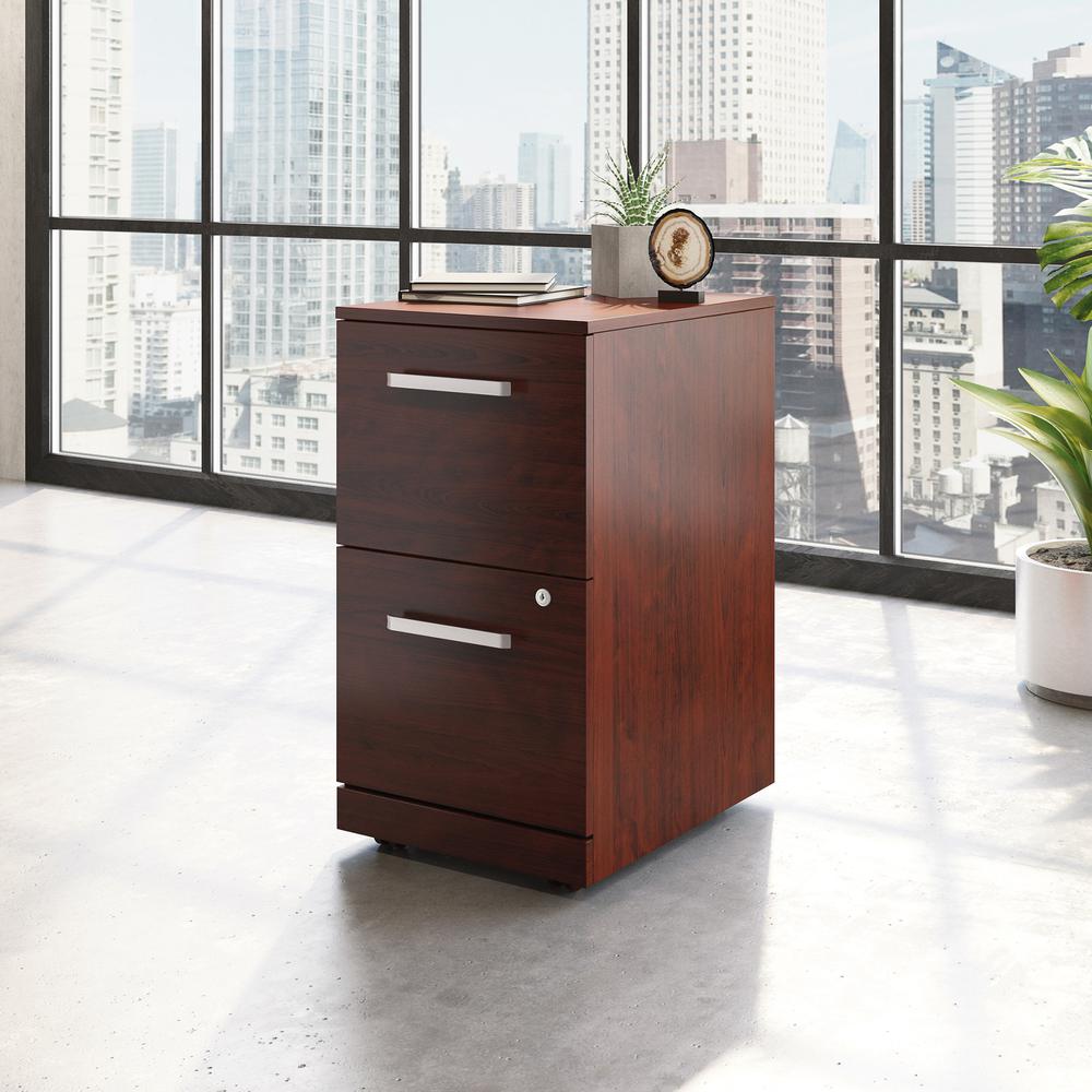 Affirm 2 Drawer Mobile File Classic Cherry. Picture 2