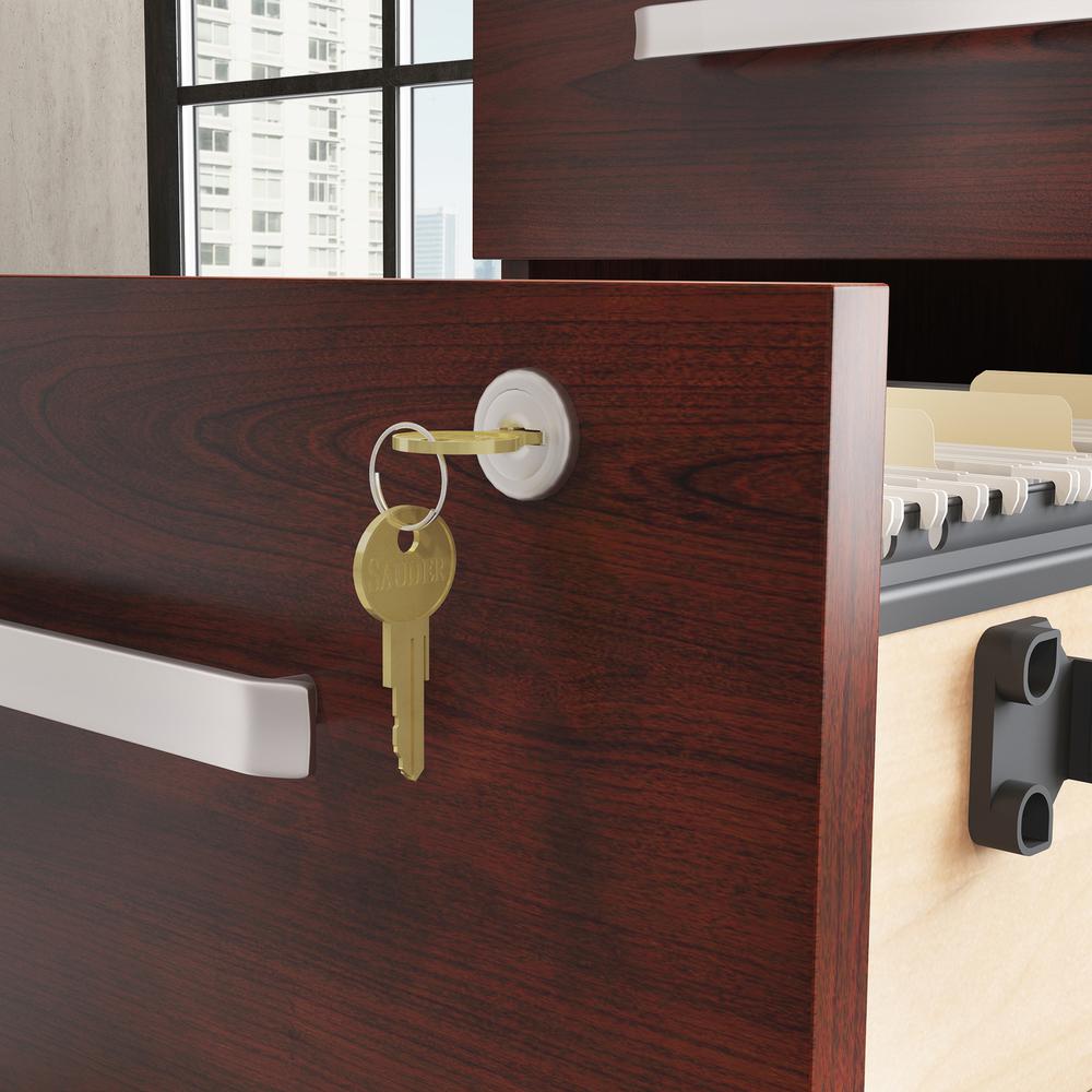 Affirm File Cabinet, Classic Cherry finish. Picture 3