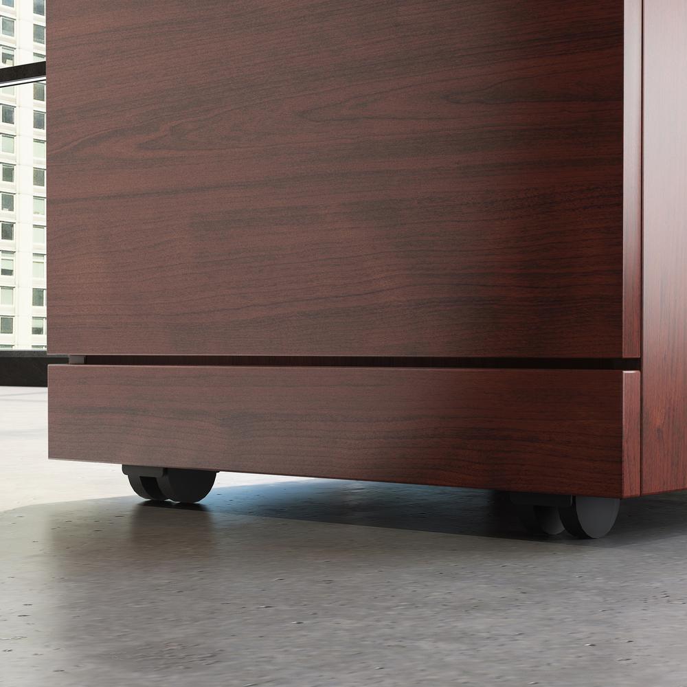 Affirm File Cabinet, Classic Cherry finish. Picture 5