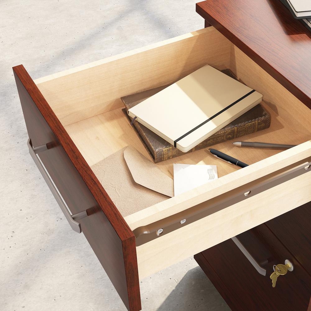 Affirm File Cabinet, Classic Cherry finish. Picture 6