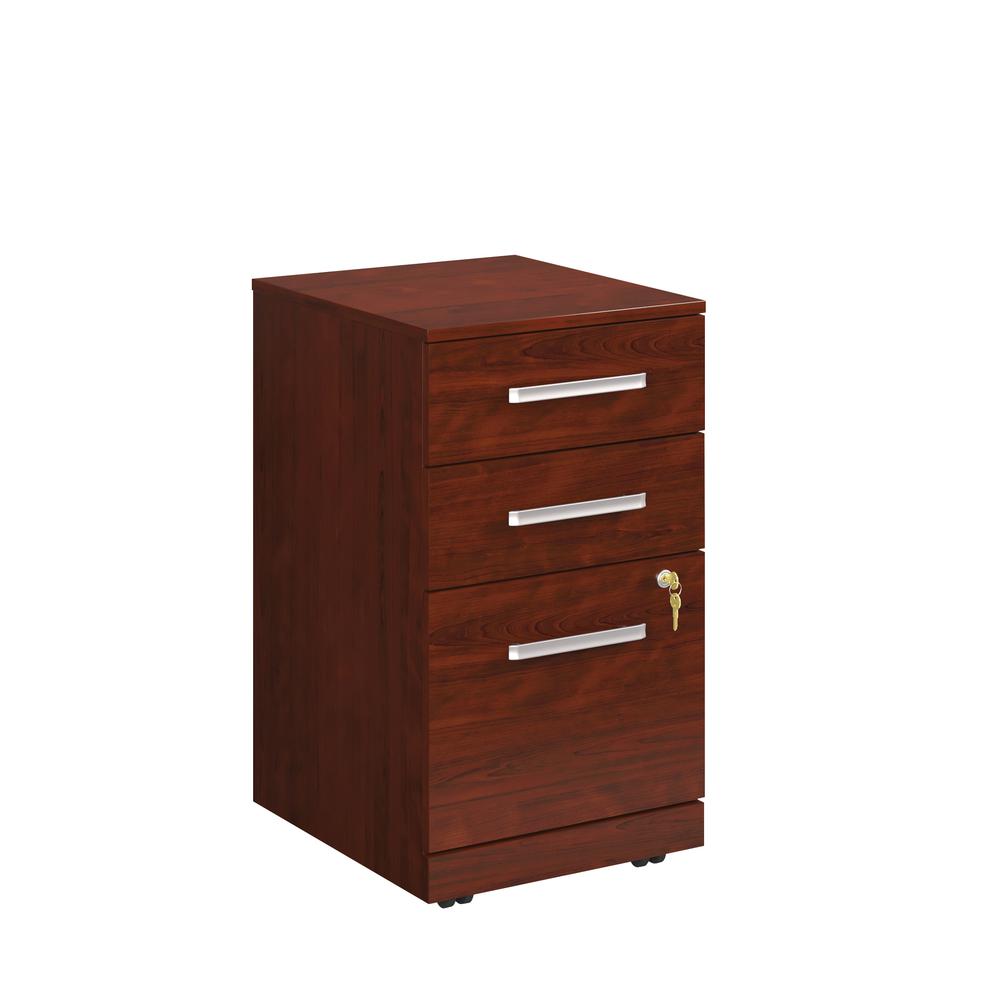 Affirm File Cabinet, Classic Cherry finish. Picture 1