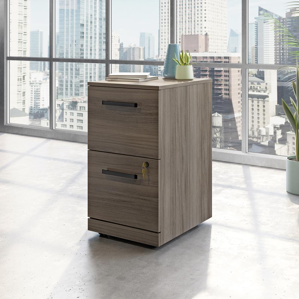 Affirm Commercial Office File Cabinet, Hudson Elm finish. Picture 2