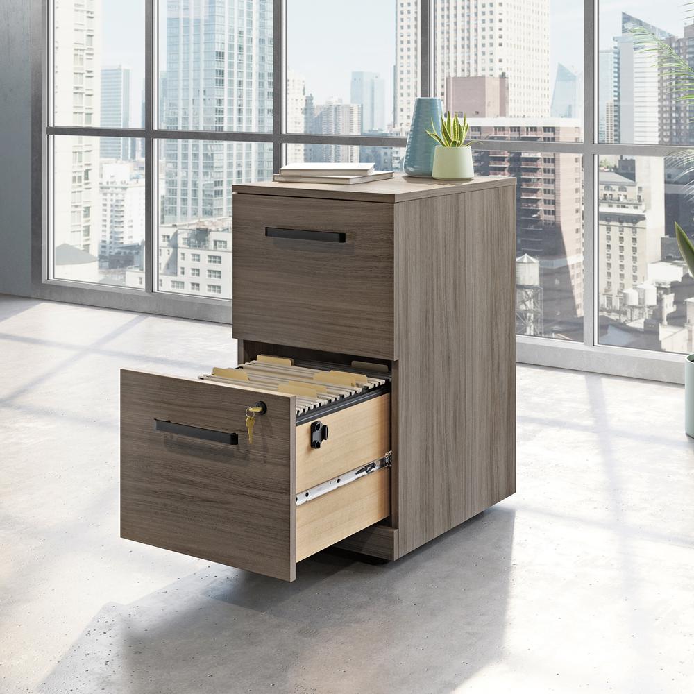 Affirm Commercial Office File Cabinet, Hudson Elm finish. Picture 3