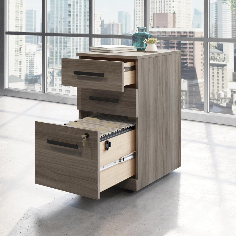 Affirm Commercial Office File Cabinet, Hudson Elm finish. Picture 3