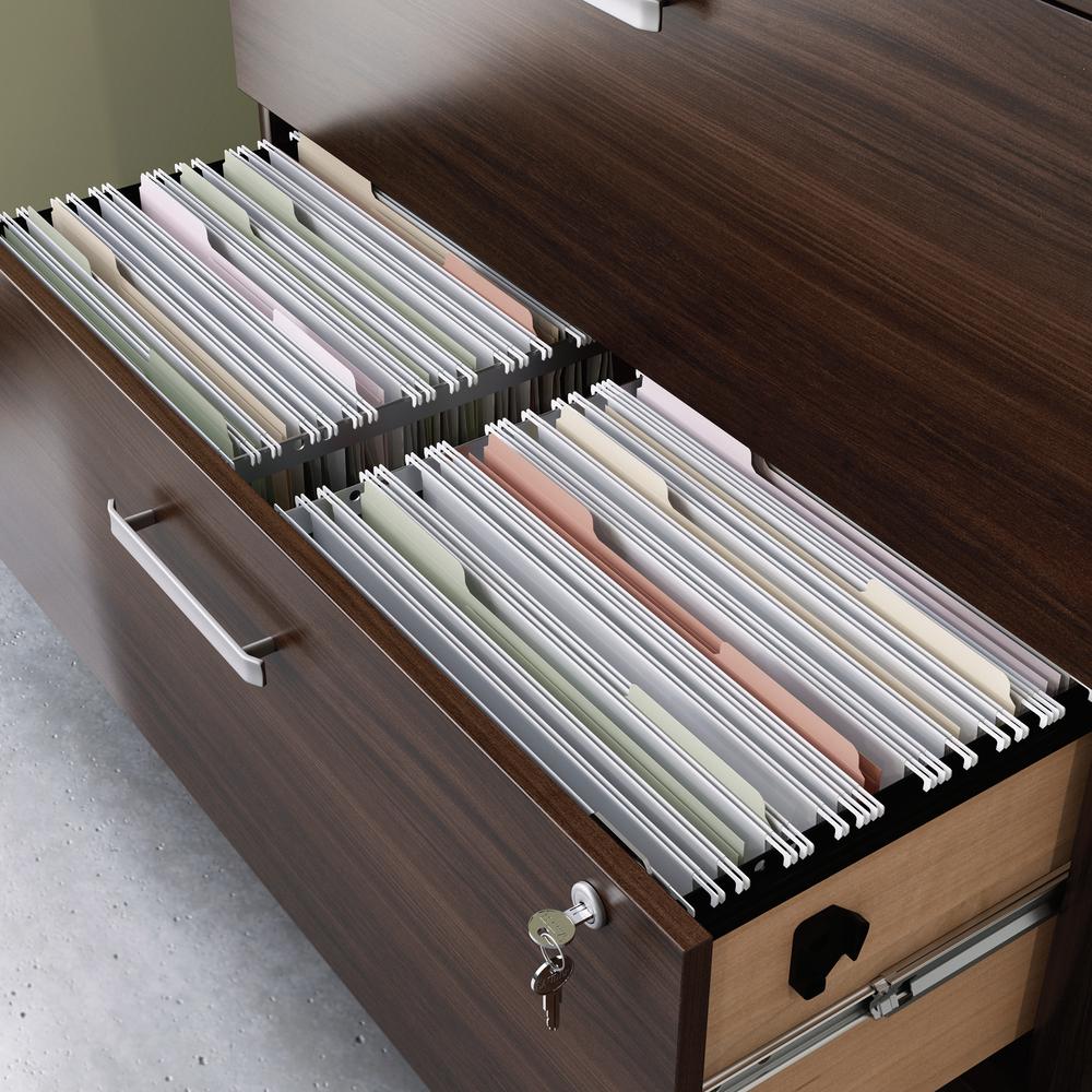 Affirm Commercial Office File Cabinet, Noble Elm finish. Picture 5