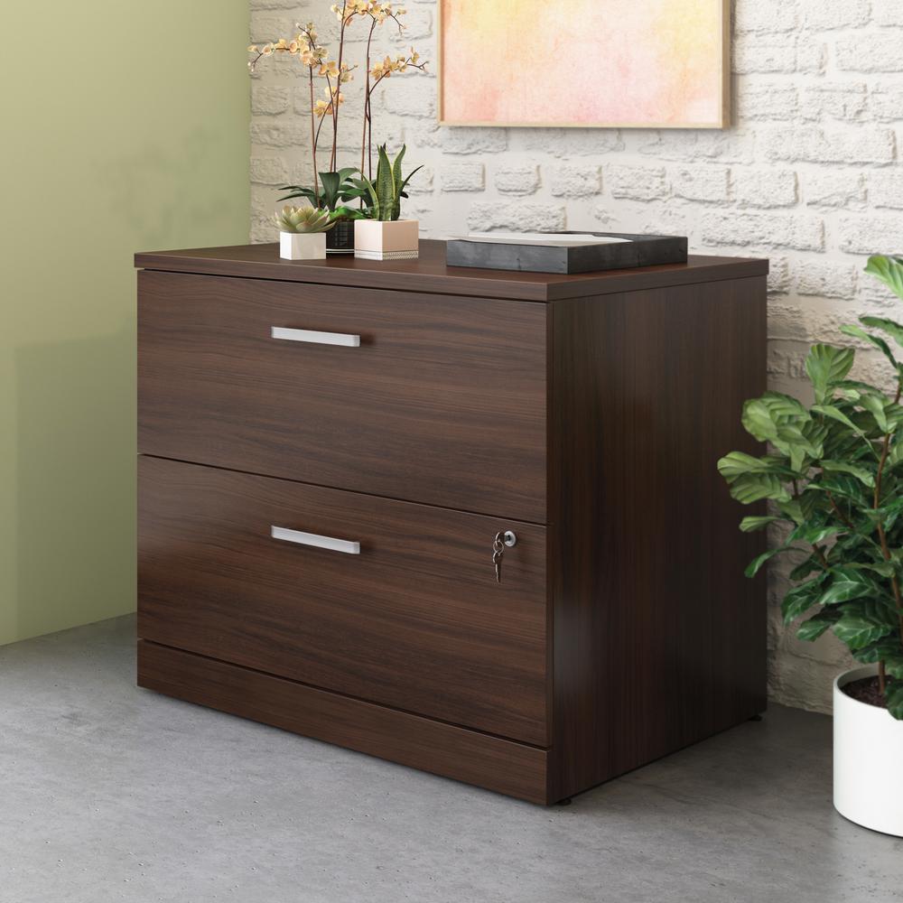 Affirm Commercial Office File Cabinet, Noble Elm finish. Picture 3