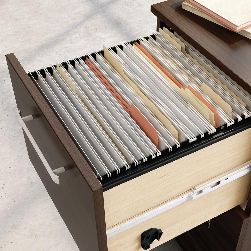 Affirm Commercial Office File Cabinet, Noble Elm finish. Picture 5