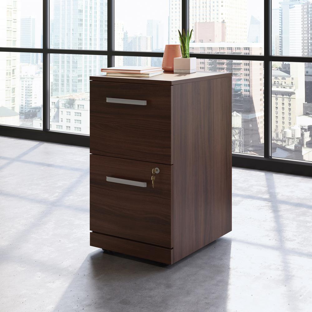 Affirm Commercial Office File Cabinet, Noble Elm finish. Picture 2