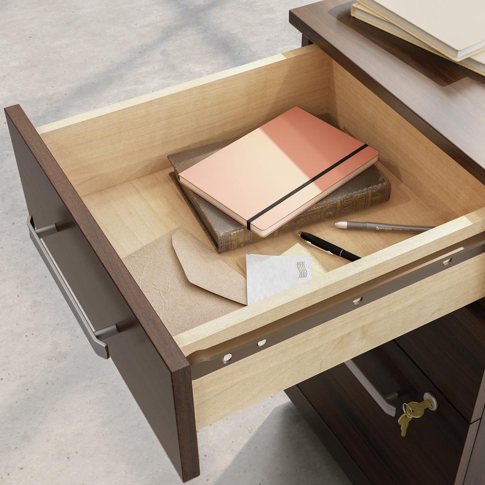 Affirm Commercial Office File Cabinet, Noble Elm finish. Picture 5