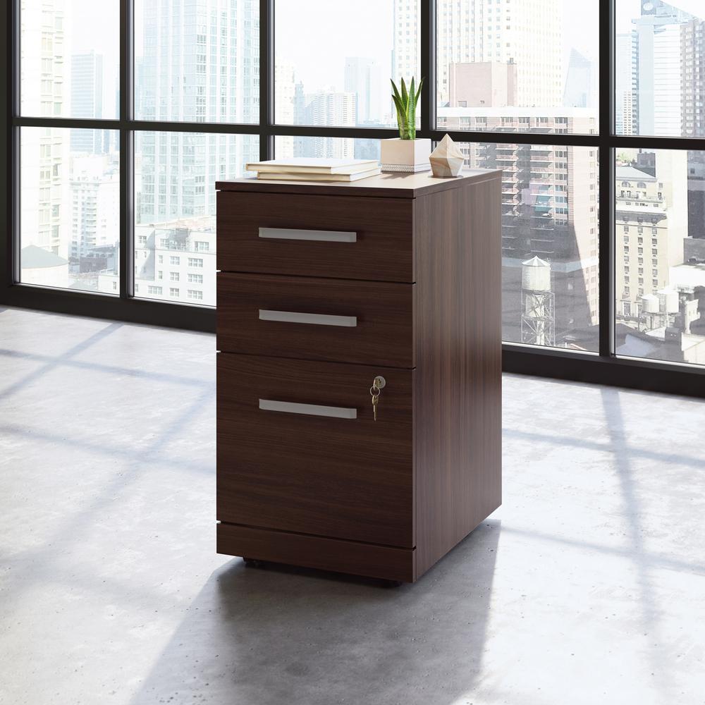 Affirm Commercial Office File Cabinet, Noble Elm finish. Picture 2