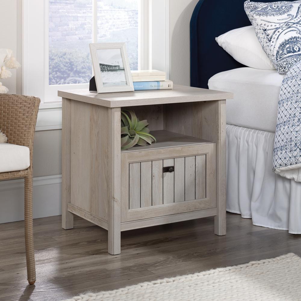 Costa Night Stand, Chalked Chestnut finish. Picture 3