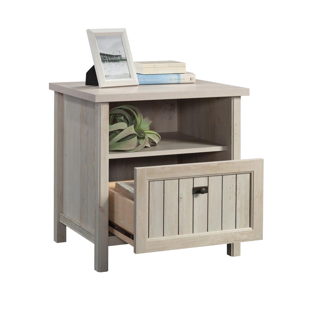 Costa Night Stand, Chalked Chestnut finish. Picture 1