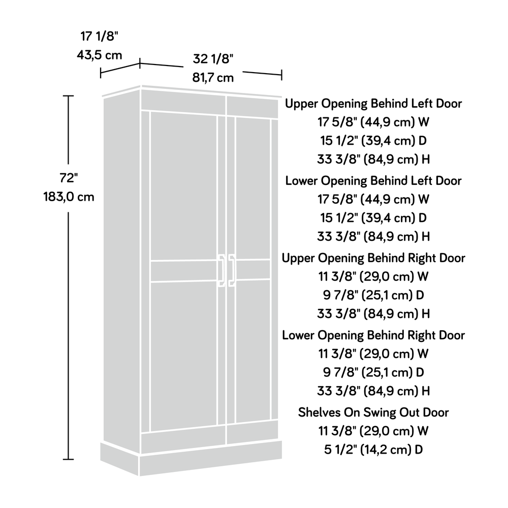 Double Deep Storage Cabinet. Picture 11