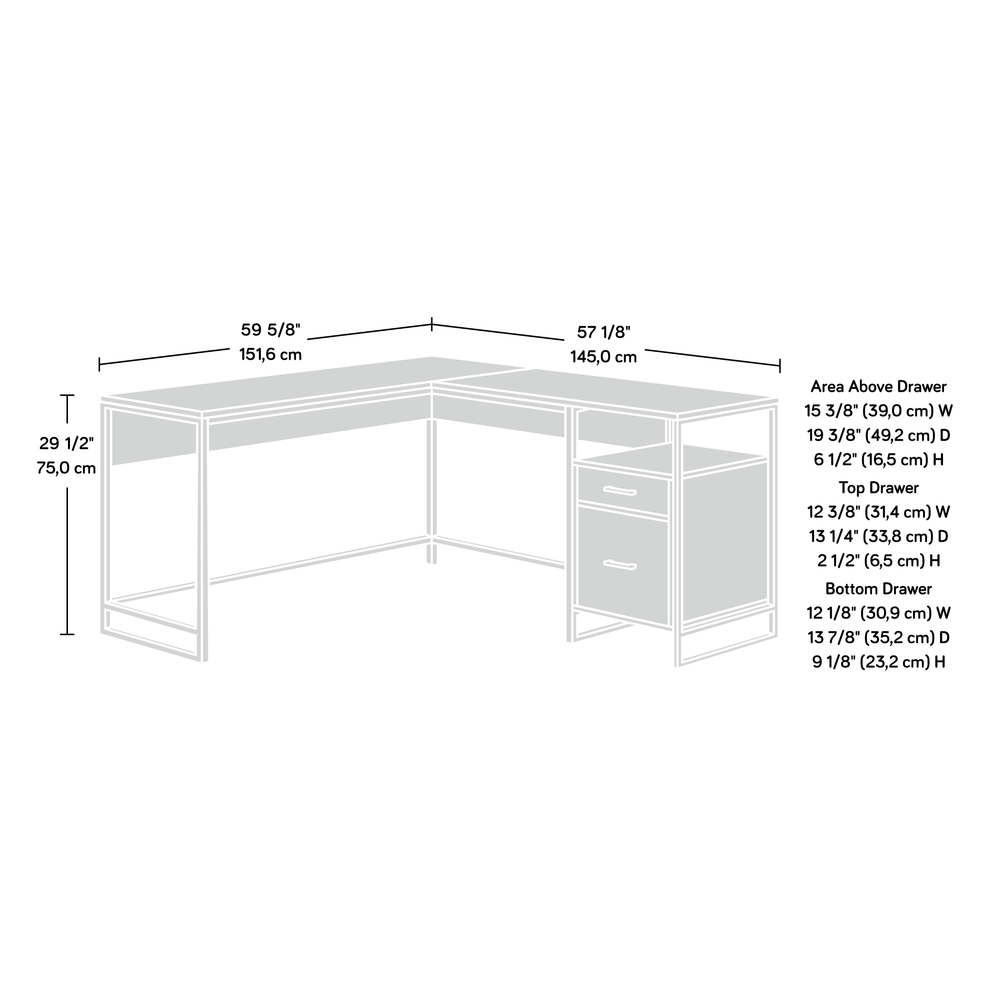 Tremont Row L Desk Sm. Picture 2