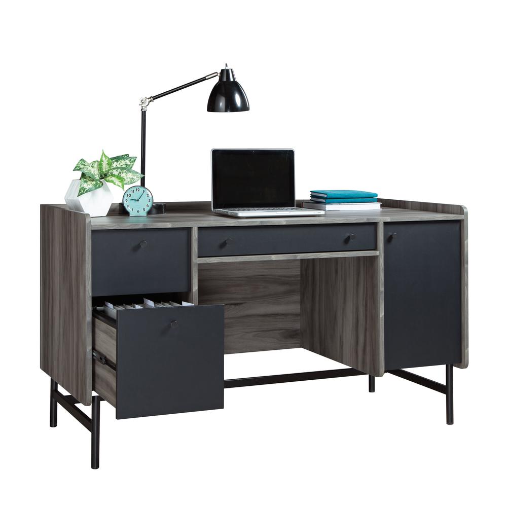 Harvey Park Double Ped Desk Ja. Picture 1