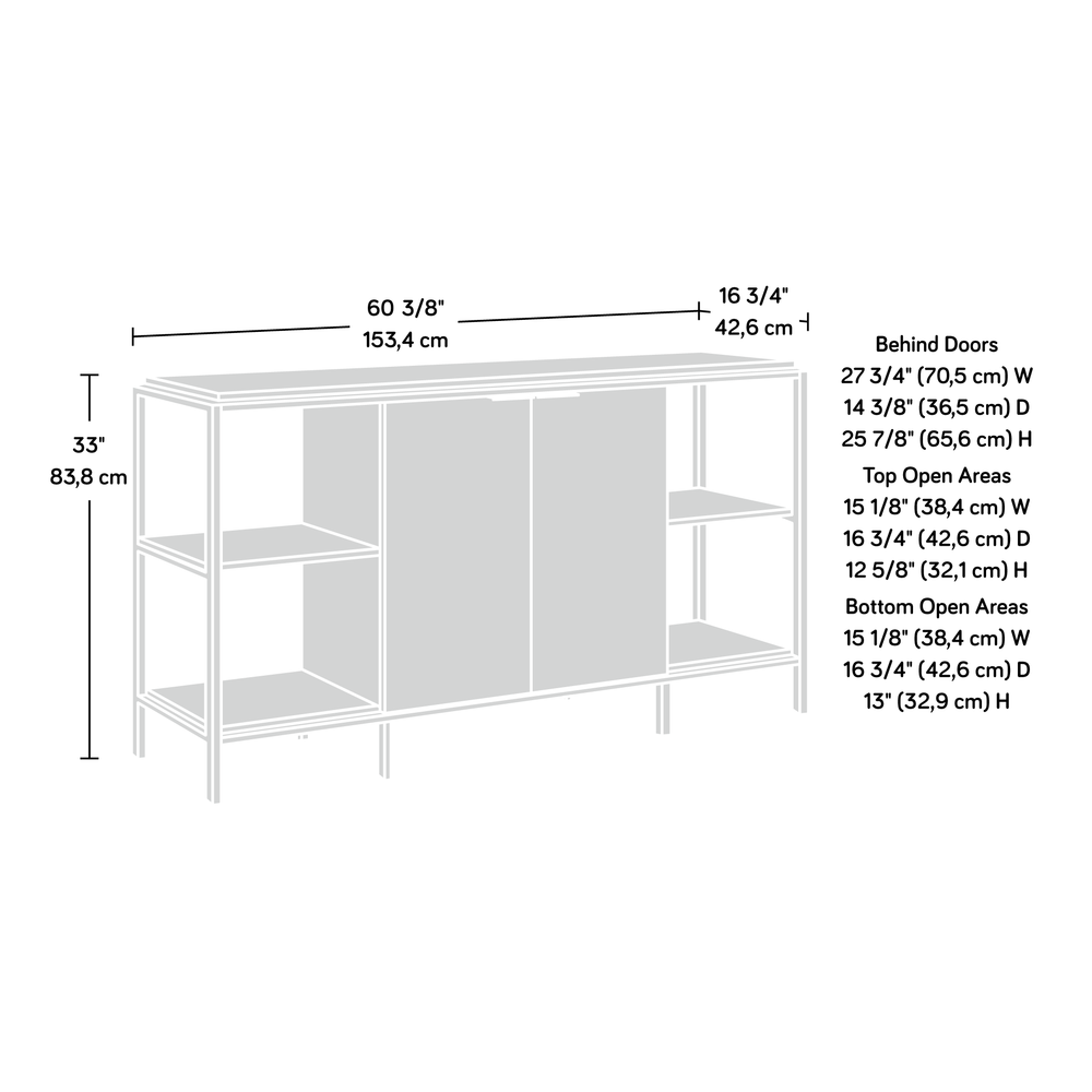 International Lux Entertain Credenza Sm. Picture 15