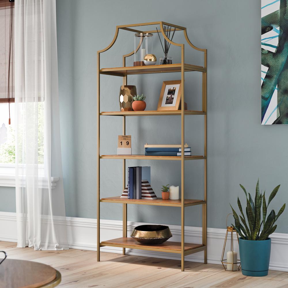 International Lux Bookcase Sindoori Mang. Picture 3