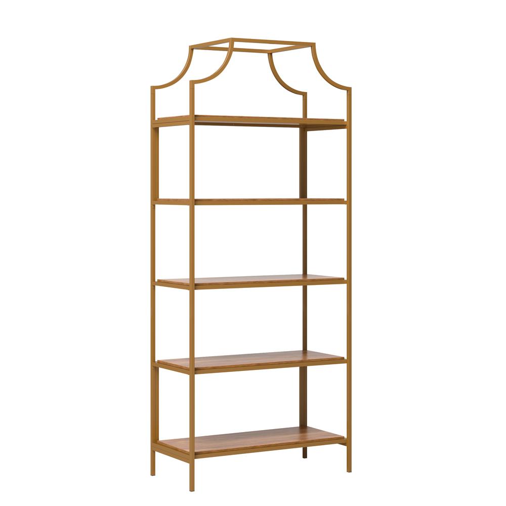 International Lux Bookcase Sindoori Mang. Picture 2