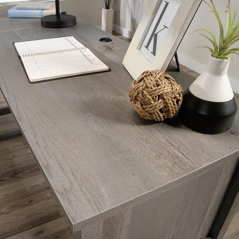 Cottage Road L Desk, Mystic Oak finish. Picture 6