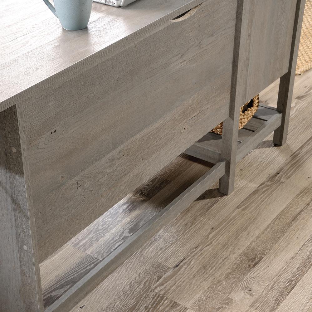 Cottage Road L Desk, Mystic Oak finish. Picture 13
