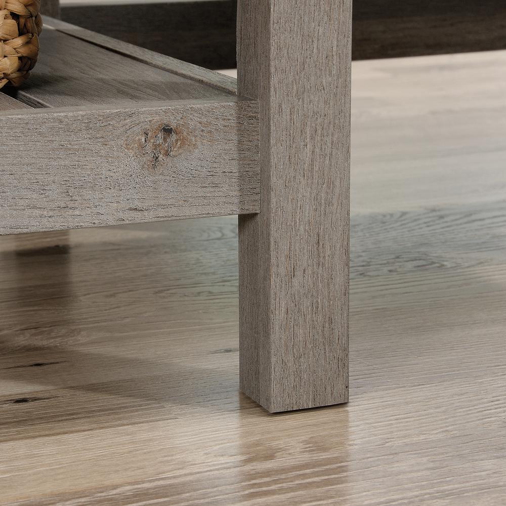 Cottage Road L Desk, Mystic Oak finish. Picture 14