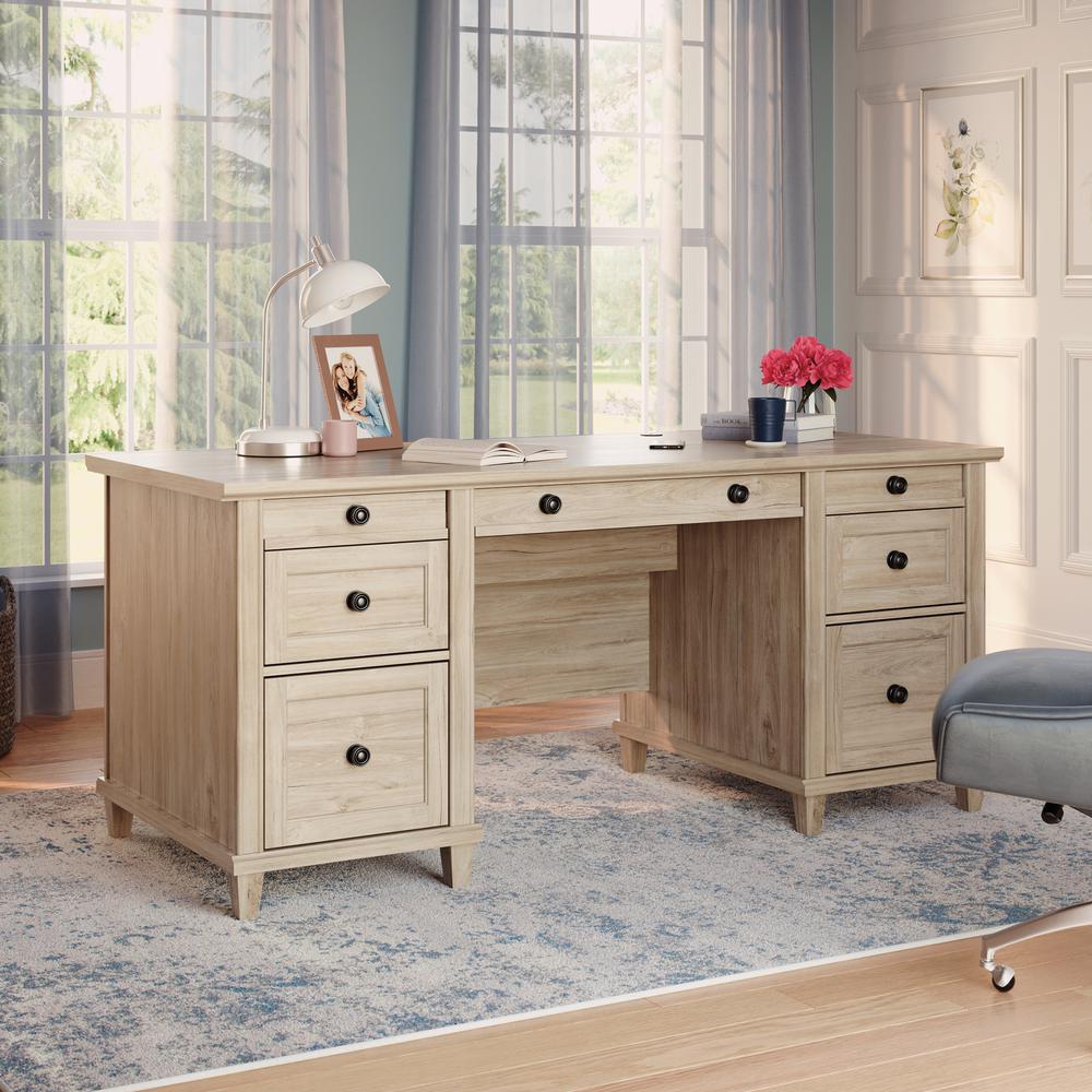 Hammond Executive Desk  Chalk Oak. Picture 14